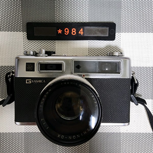 야시카 일렉트로 35 g 필름카메라 실버바디
