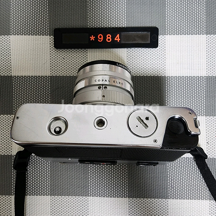 야시카 일렉트로 35 g 필름카메라 실버바디--3