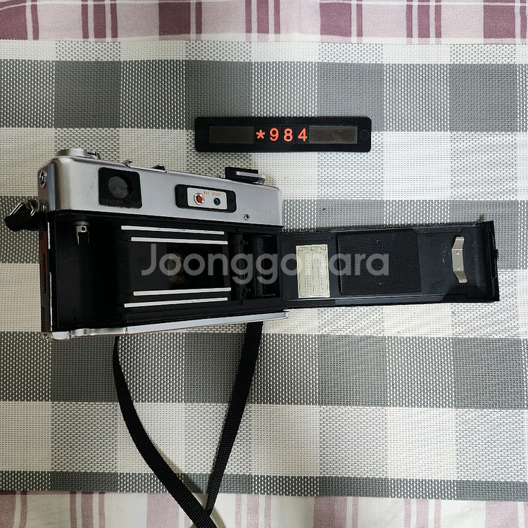 야시카 일렉트로 35 g 필름카메라 실버바디--4