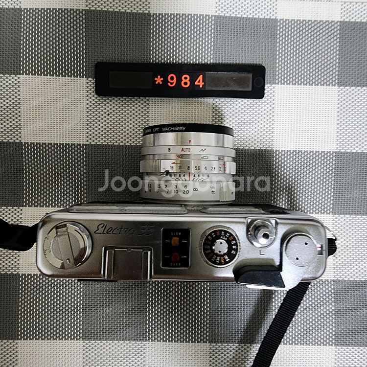 야시카 일렉트로 35 g 필름카메라 실버바디--1