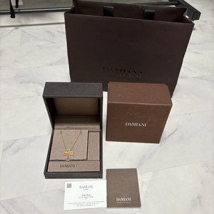 다미아니 벨에포크 레인보우 목걸이 풀구성 판매