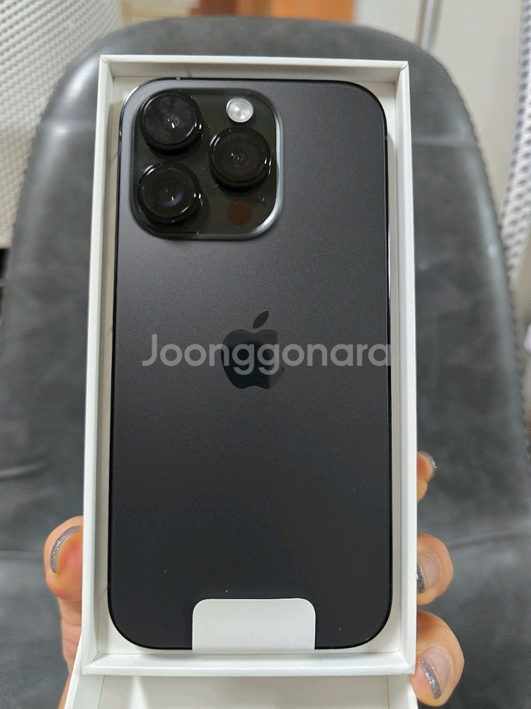 아이폰 14 Pro 스페이스블랙 512GB 리퍼 미사용--0