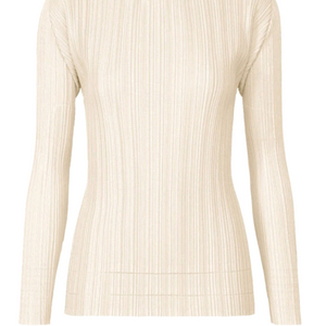 플리츠플리즈 소프트플리츠 하이넥 25년10월 새상품