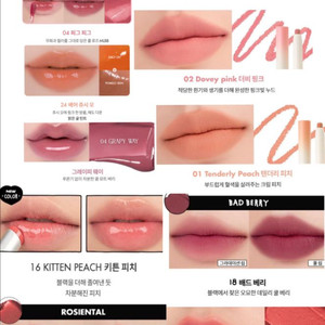 롬앤 틴트 베어그레이프,피그피그,글로스 그레이피웨이,