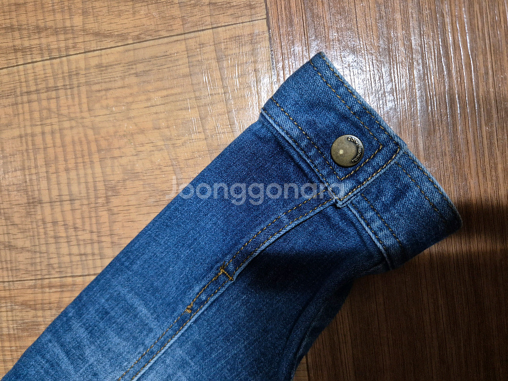 레노마 140사이즈 청 데님 자켓--10