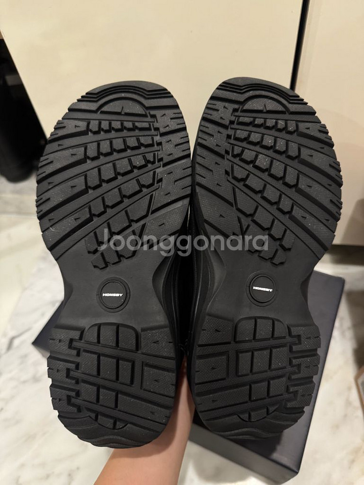 (새상품)혼스비 시드니타워 블랙 240mm--4