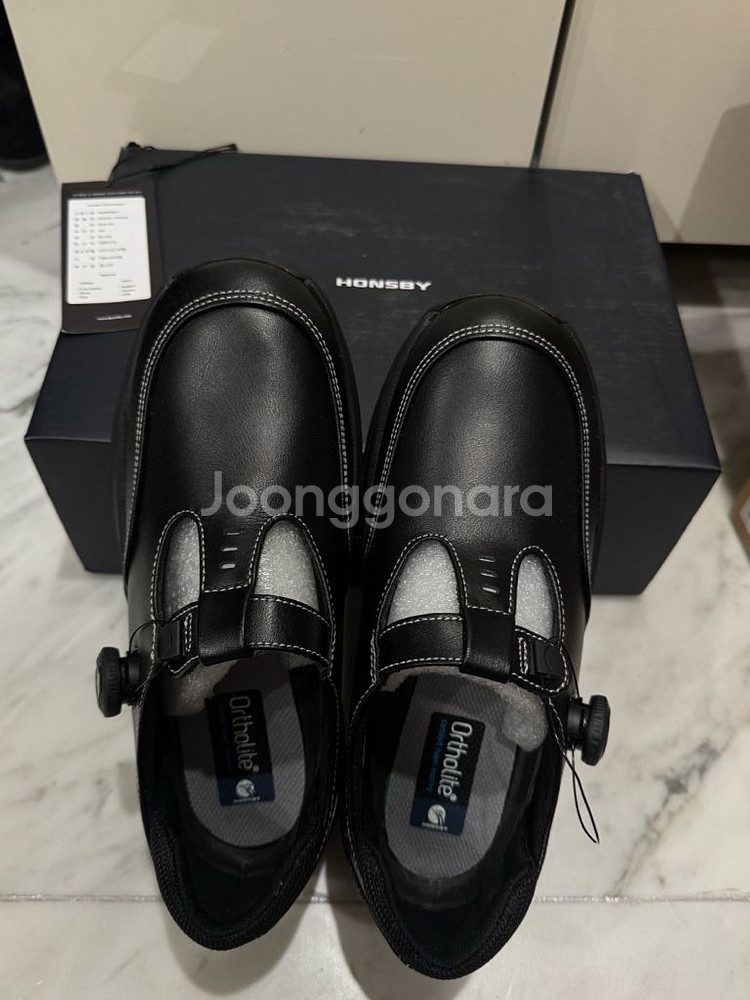 (새상품)혼스비 시드니타워 블랙 240mm--2