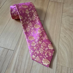 미치코런던 플라워 넥타이 - Used