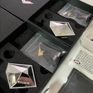 차량용 송풍구 방향제 마일론 갤러리3 실버 2개(리필)