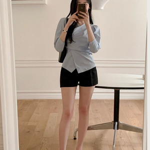 렌느 도우 반바지 블랙 M