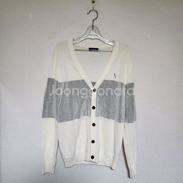 헤지스 브이넥 가디건 남95--0