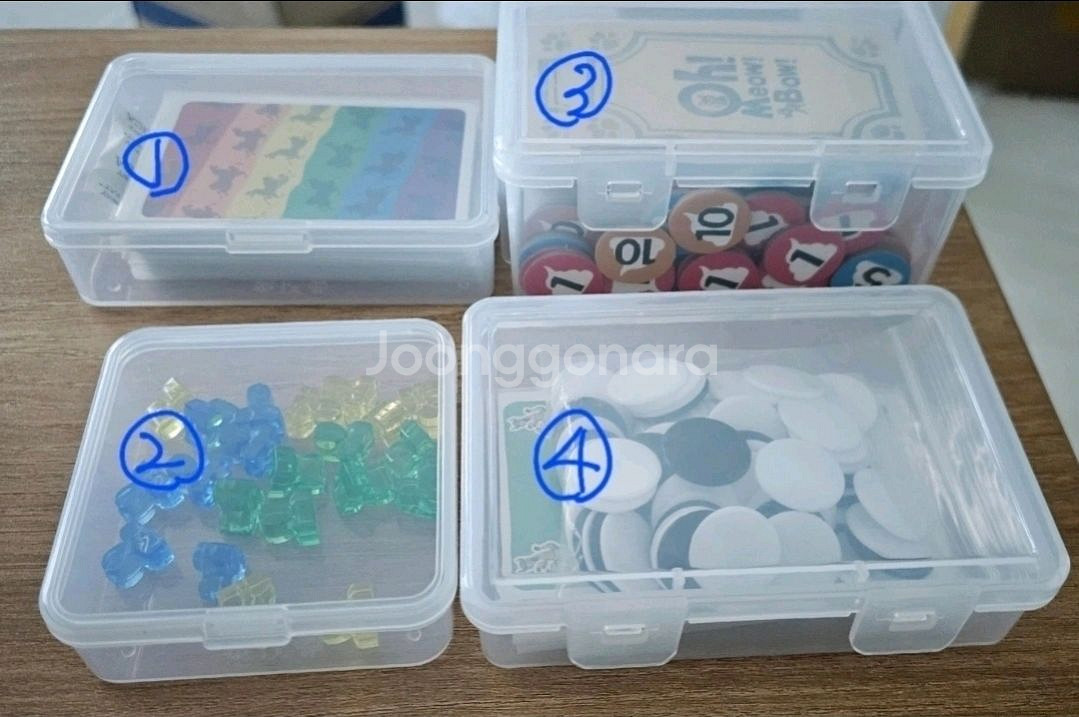 보드게임 나방속이기, 바퀴벌레스프, 오잉크, 해저탐험--1