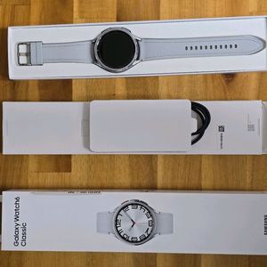 삼성 갤럭시 워치 6 클래식 46mm 실버 LTE 버전