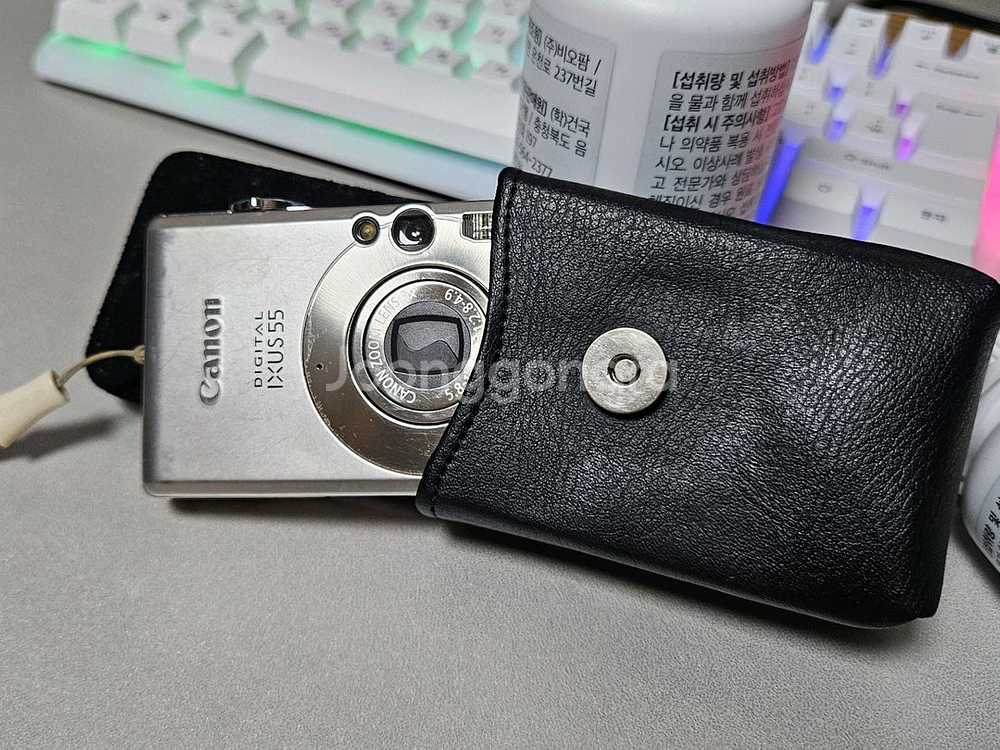 캐논 ixus 익서스55(익시60) 아이유 디카 정품--4