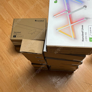 나노리프 라인 Nanoleaf 스퀘어 블랙스킨 추가전원