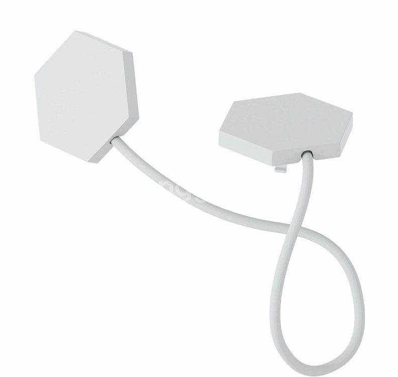 나노리프 라인 Nanoleaf 스퀘어 블랙스킨 추가전원--6