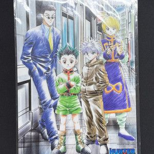 헌터헌터 구작 책받침 카드 곤 키르아 크라피카 클로로