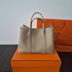 에르메스 가든파티 36 트렌치 네곤다 은장 K각인
