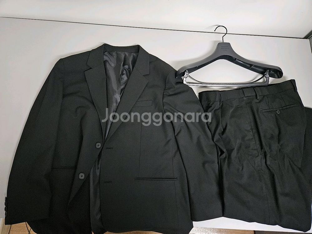 무신사 블레이저 슬랙스 셋업 정장 세트 블랙 105--1