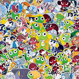 믹스)케로로,짱구,스파패 스티커.애니인스컷.굿즈.인컷 이미지