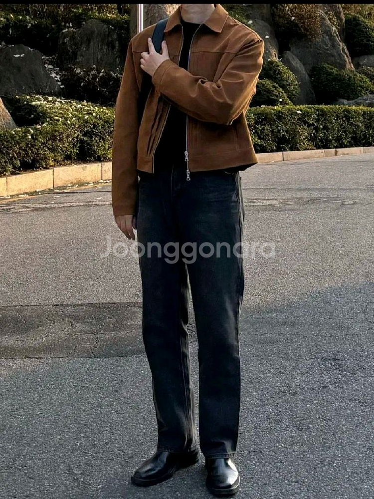 라퍼지스토어 크랙 트러커 자켓--3