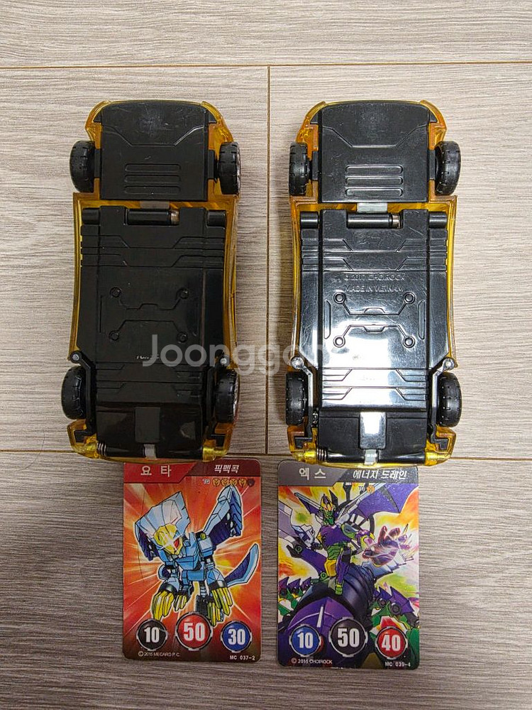 터닝메카드 - 윙레오 본체(피규어 X)+메카드 2장--6