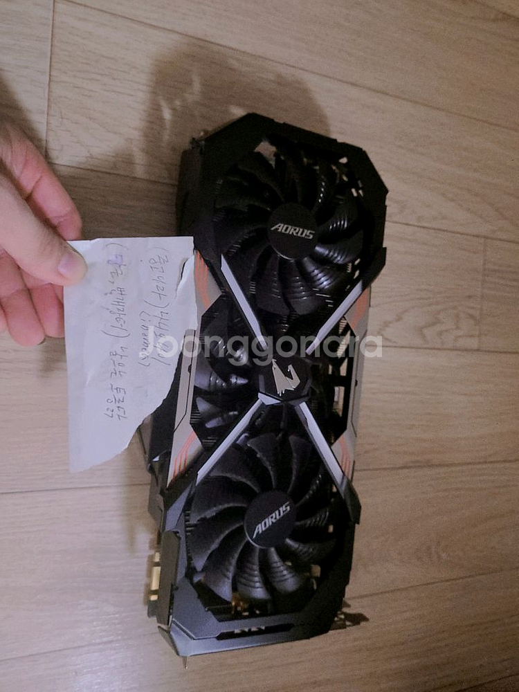 1080 ti 11gb 어로스 팝니다--2
