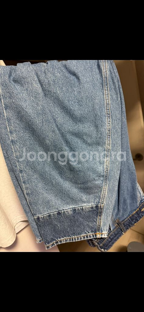 청주) 아더에러 자라 배럴레그 진 38 사이즈 판매--2