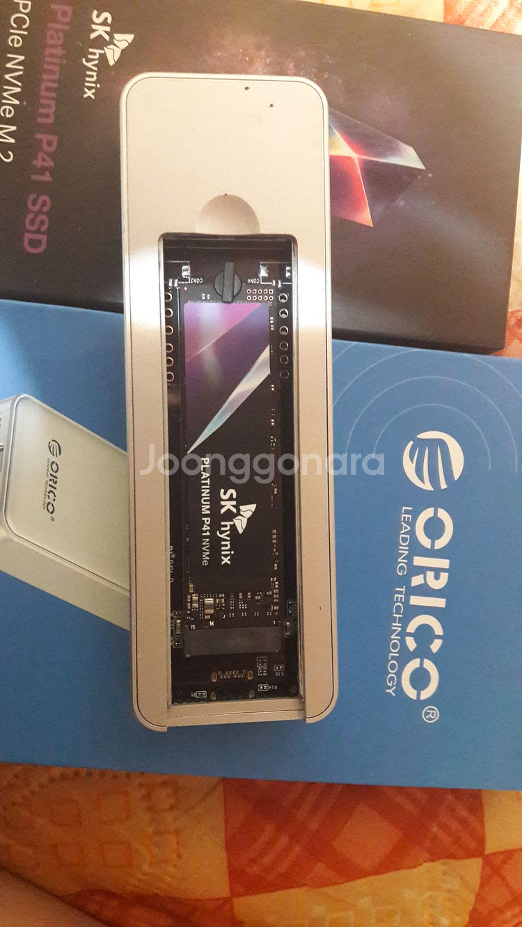 P41 ssd 1tb +오리코 20gbps 케이스--0