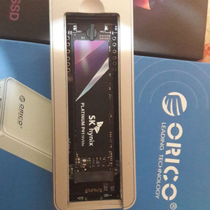 P41 ssd 1tb +오리코 20gbps 케이스