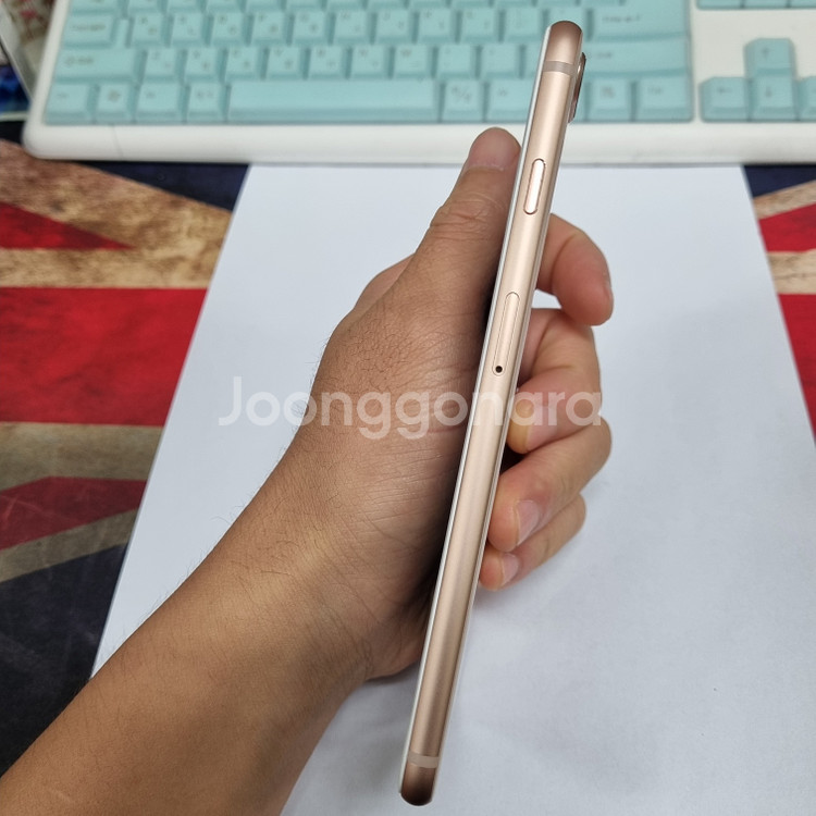 500118 아이폰8+ 64 골드 SSS급 배터리100--5