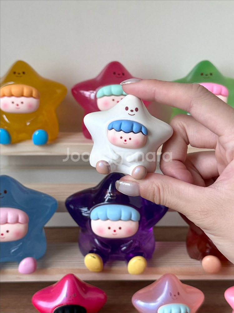 아마릴리스 amlls 수지 투명 행운별 슈퍼스타--5