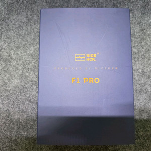 NiceHCK F1 Pro 평판형 이어폰 4.4mm
