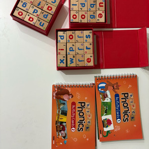 블럭 파닉스 3세트 + 액티비티북 2권 블록 파닉스