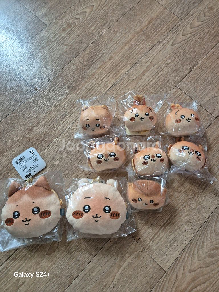 치이카와 베이커리 마스코트 인형과 인형파우치 키링--0