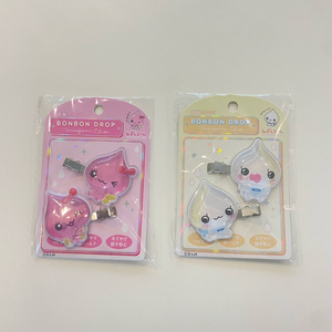 미개봉 새상품) 헤이세이 우루오이짱 미루미루짱 헤어핀