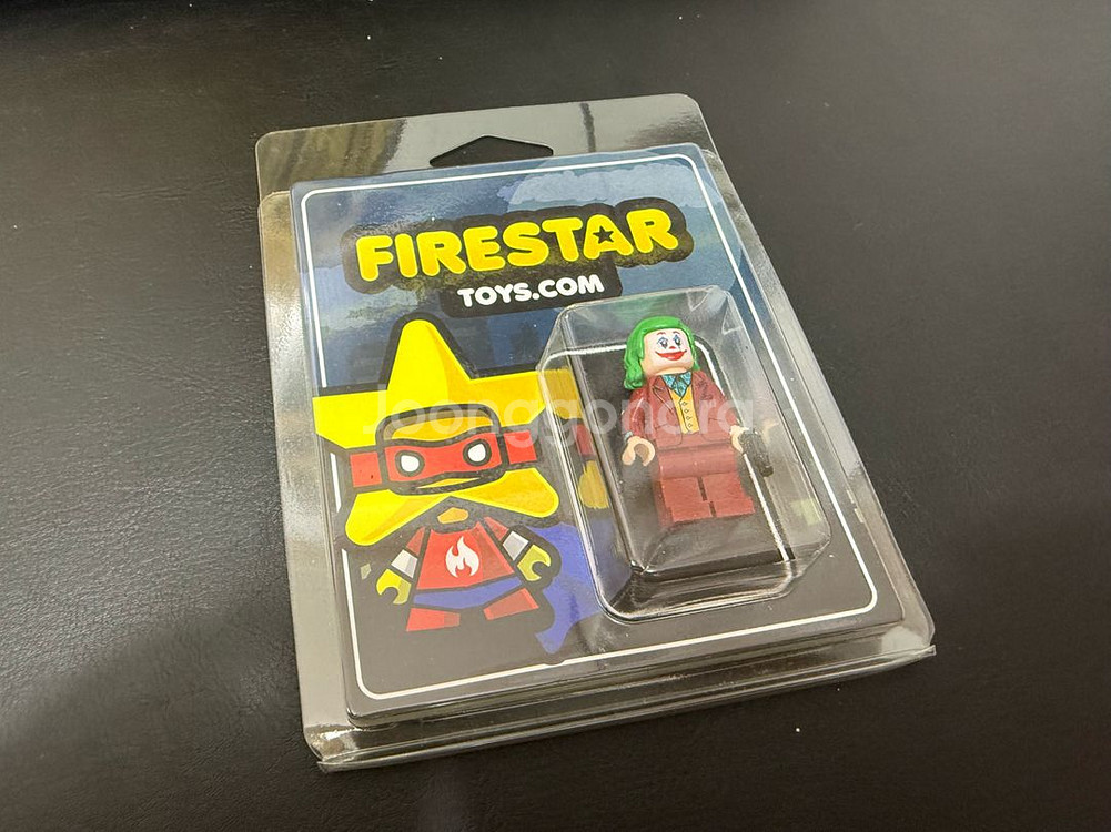 커스텀 레고 파이어스타 토이즈 조커 미니피규어--0