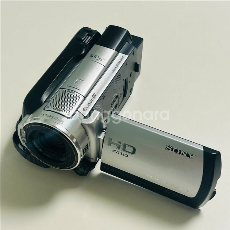 소니 HDR XR 500V 빈티지 캠코더 실버--0