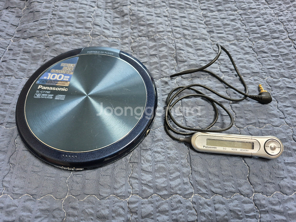 PANASONIC SL-CT790 NAVY색상판매합니다--0
