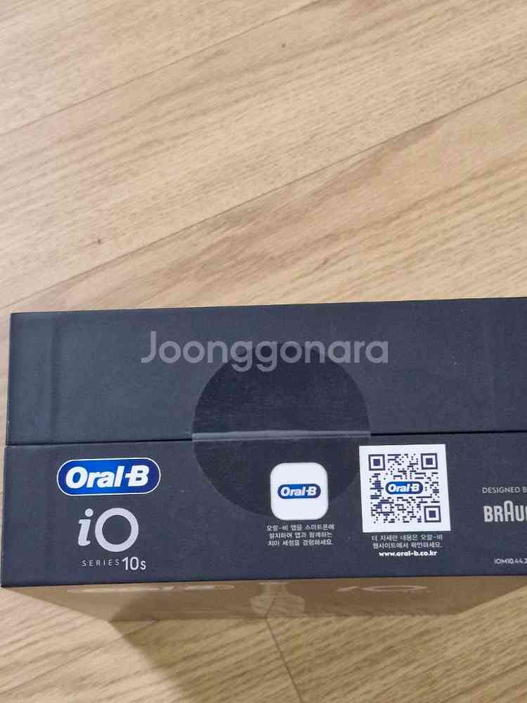 오랄비전동칫솔 iO 10 블랙--1