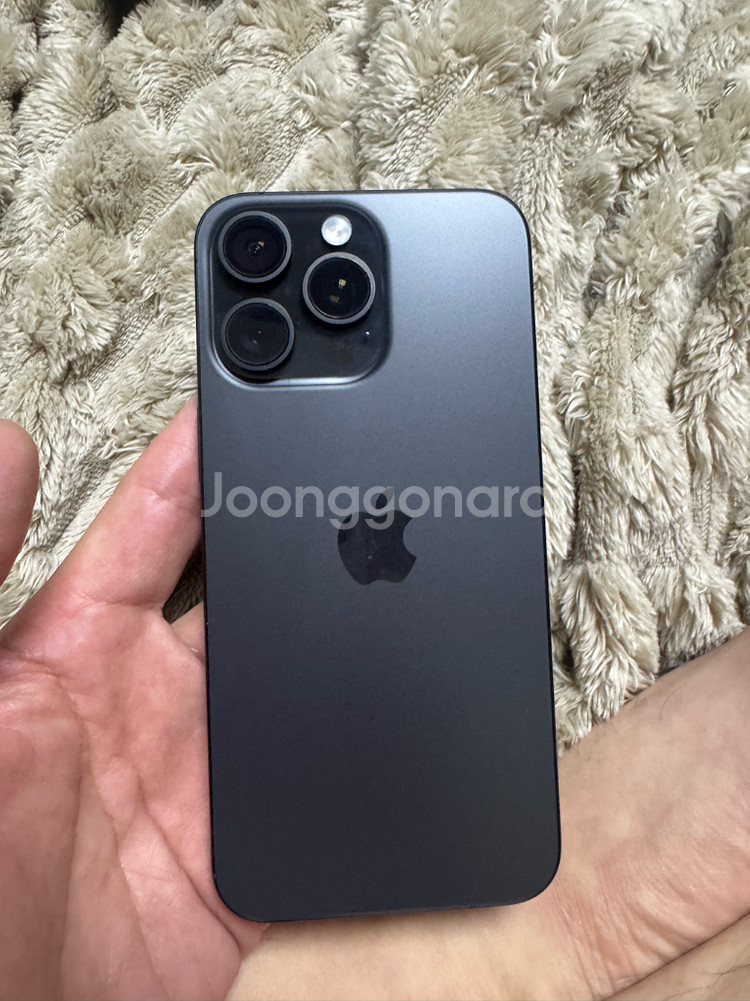 아이폰 15 Pro Max 256GB 블랙 애케플 판매--5