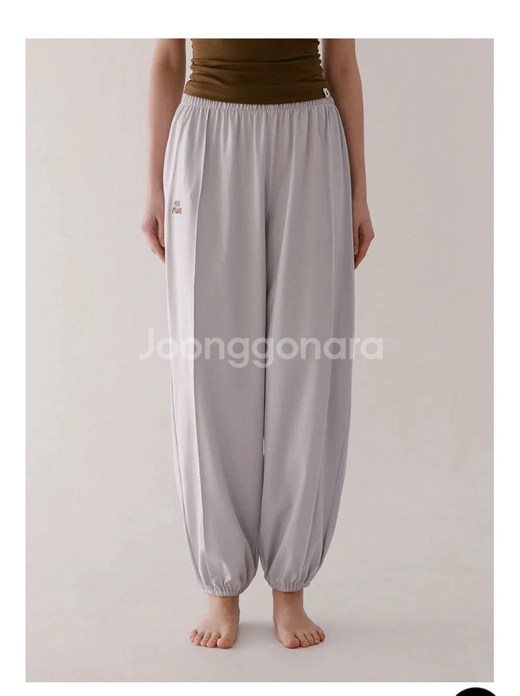 브리피스 핀턱 요가 팬츠 s--0