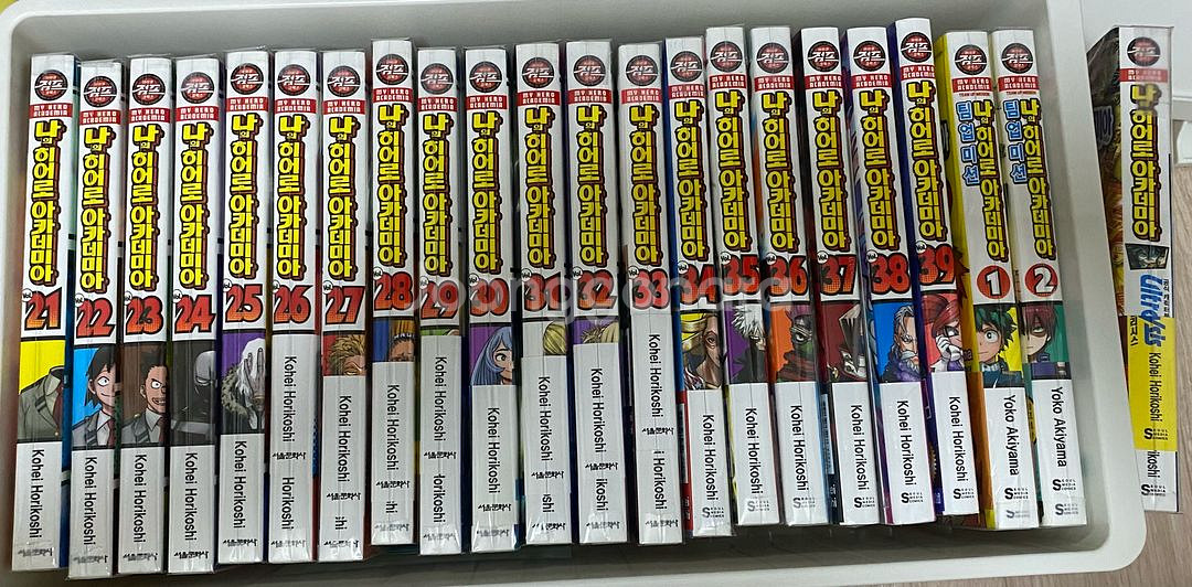 히어로 아카데미아 만화책 팀업미션 캐릭터북--0