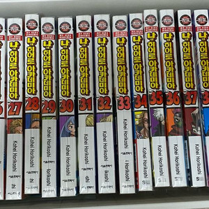 히어로 아카데미아 만화책 팀업미션 캐릭터북