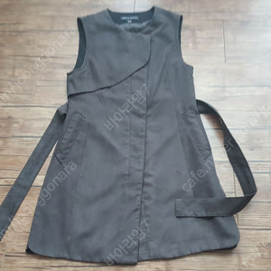 사이즈55 66 브라운 롱 조끼 베스트
