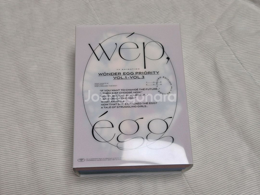 원더 에그 프라이어리티 dvd 전권 판매합니다!--0