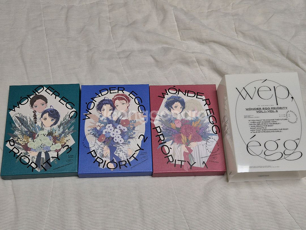원더 에그 프라이어리티 dvd 전권 판매합니다!--2