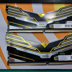OLOY DDR4 WARHAWK BLACK RGB 램