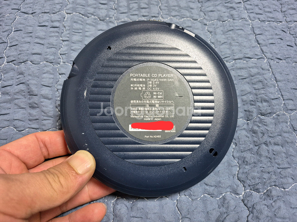 PANASONIC SL-SX320 실버색상 판매합니다.--4