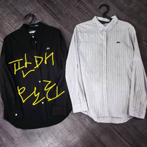 라코스테 여성 남방 2벌(각35,000원)